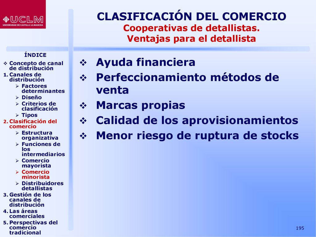 Perfeccionamiento métodos de venta Marcas propias