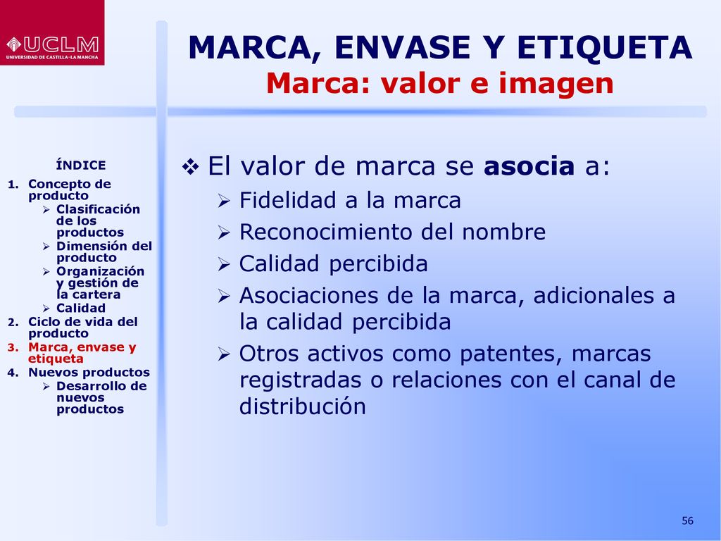 MARCA, ENVASE Y ETIQUETA
