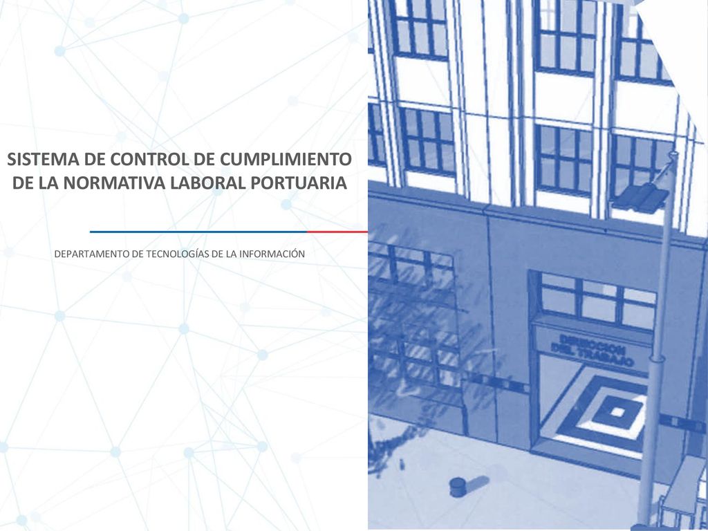 SISTEMA DE CONTROL DE CUMPLIMIENTO DE LA NORMATIVA LABORAL PORTUARIA