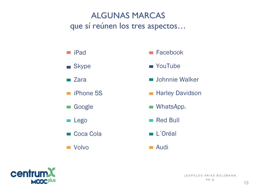 ALGUNAS MARCAS que sí reúnen los tres aspectos…