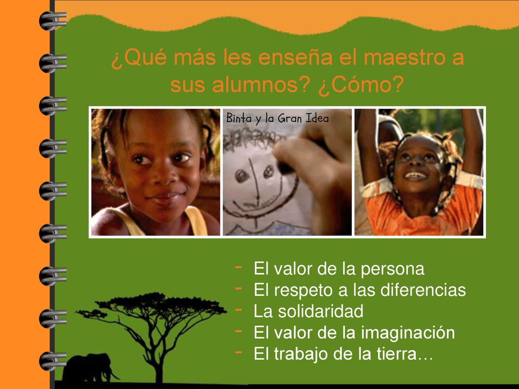 ¿Qué más les enseña el maestro a sus alumnos ¿Cómo