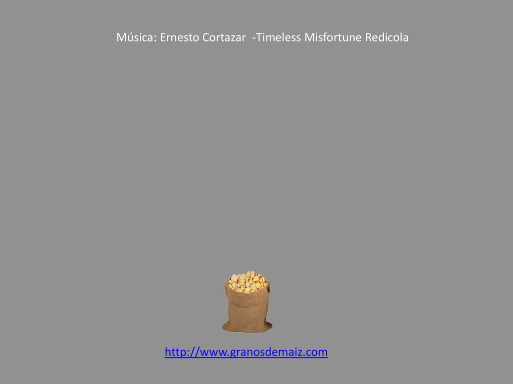Música: Ernesto Cortazar -Timeless Misfortune Redicola