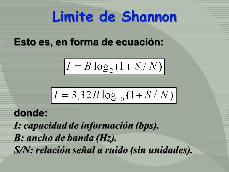Limite de Shannon