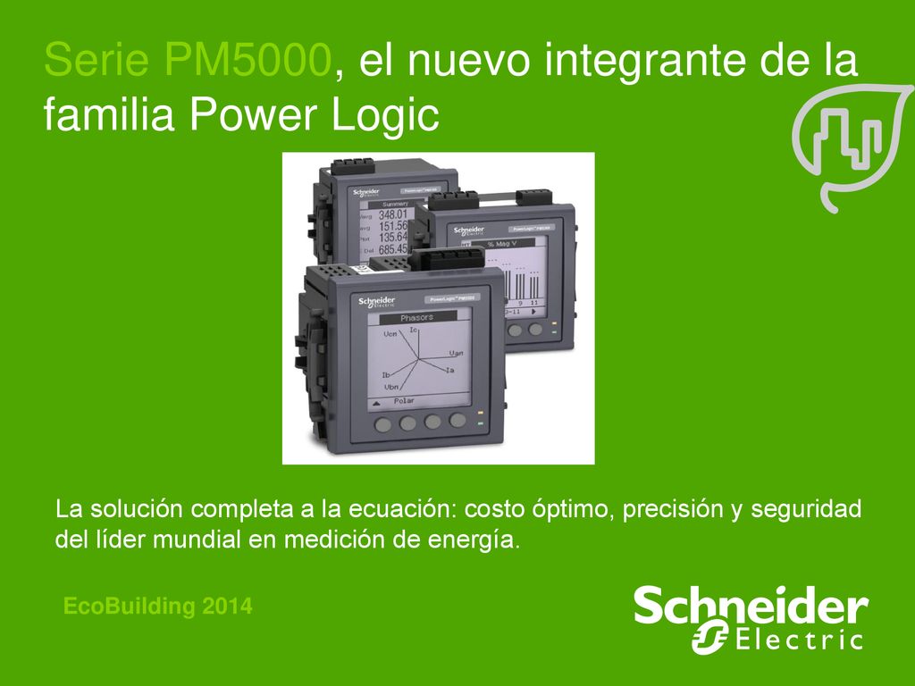 Serie PM5000, el nuevo integrante de la familia Power Logic