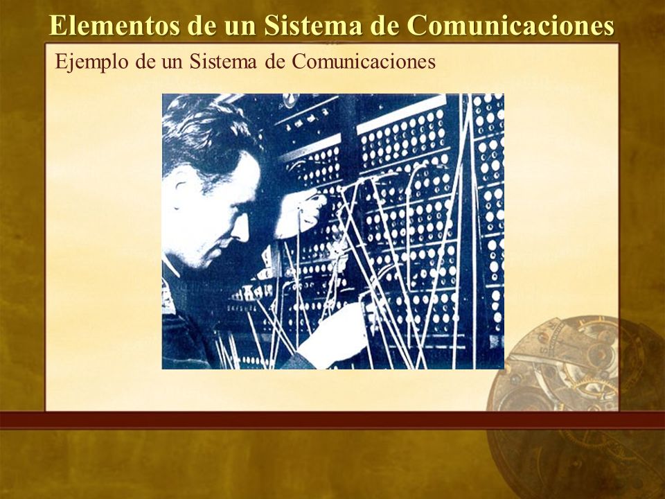 Elementos de un Sistema de Comunicaciones