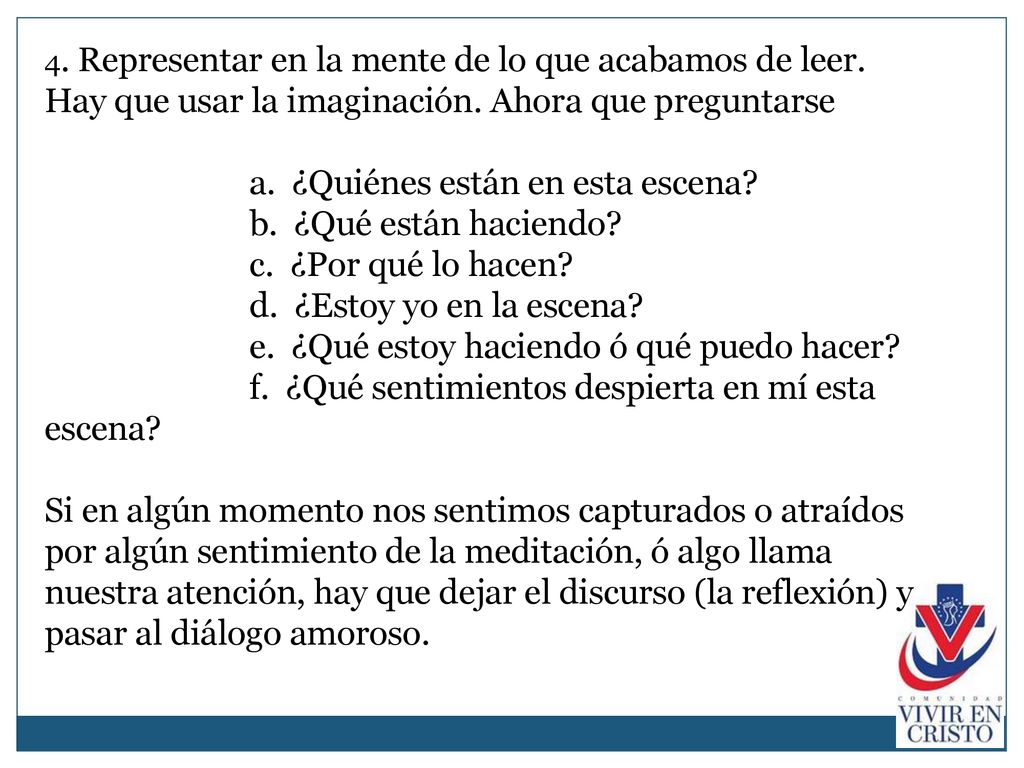 a. ¿Quiénes están en esta escena b. ¿Qué están haciendo