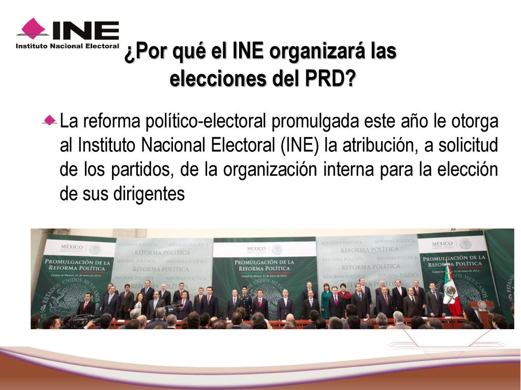 ¿Por qué el INE organizará las elecciones del PRD