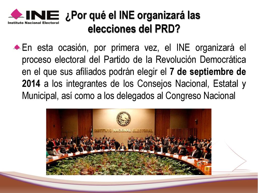 ¿Por qué el INE organizará las elecciones del PRD