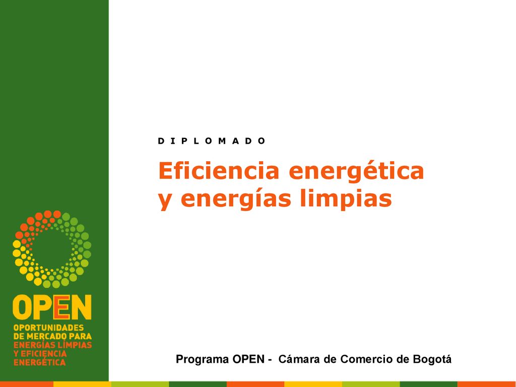 D I P L O M A D O Eficiencia energética y energías limpias