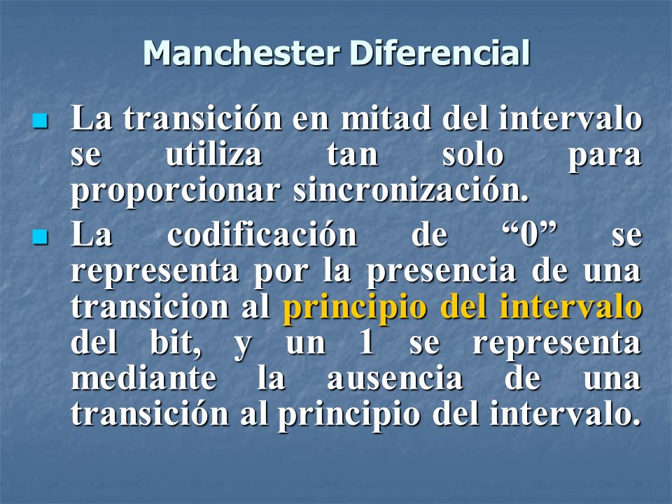 Manchester Diferencial