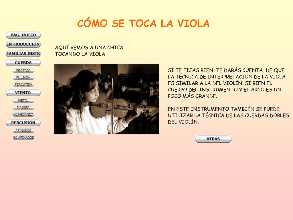 CÓMO SE TOCA LA VIOLA AQUÍ VEMOS A UNA CHICA TOCANDO LA VIOLA