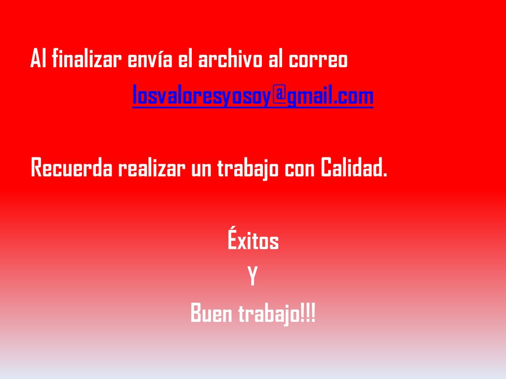Al finalizar envía el archivo al correo