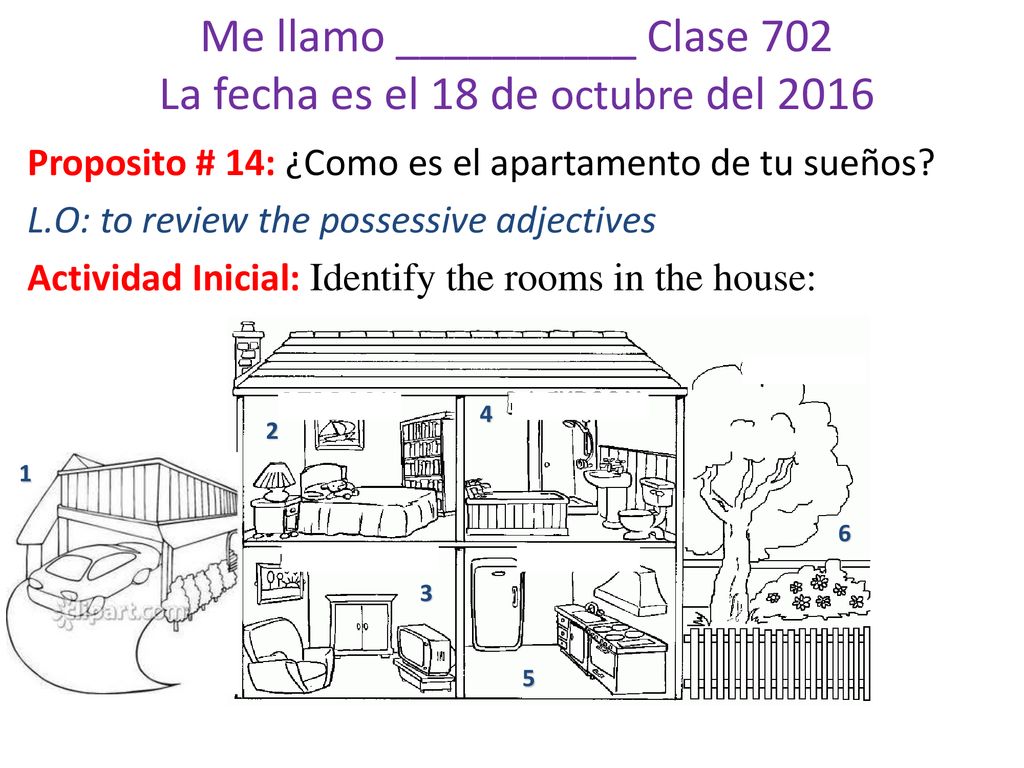 Me llamo __________ Clase 702 La fecha es el 18 de octubre del 2016
