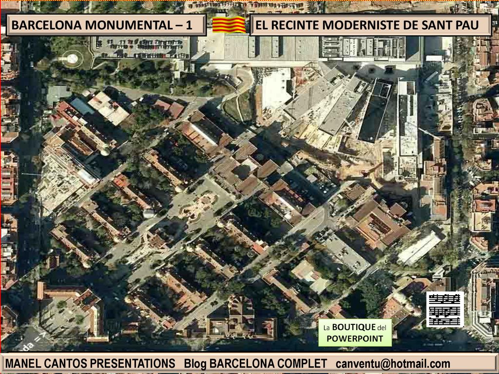 BARCELONA MONUMENTAL – 1 EL RECINTE MODERNISTE DE SANT PAU