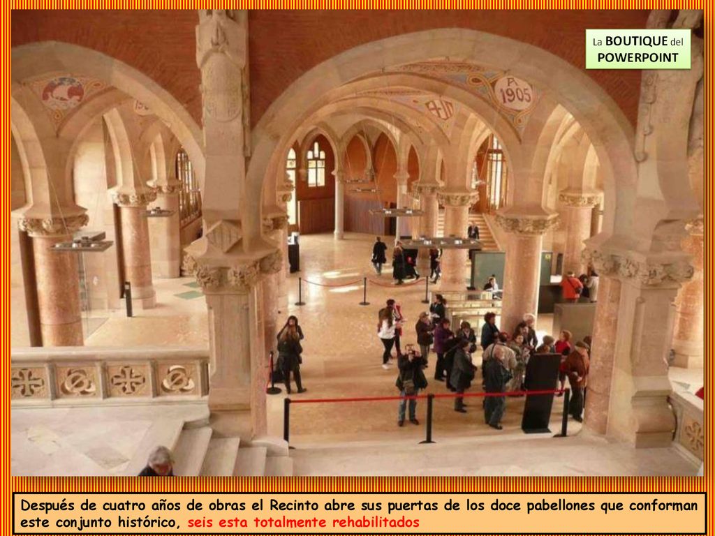 Después de cuatro años de obras el Recinto abre sus puertas de los doce pabellones que conforman este conjunto histórico, seis esta totalmente rehabilitados