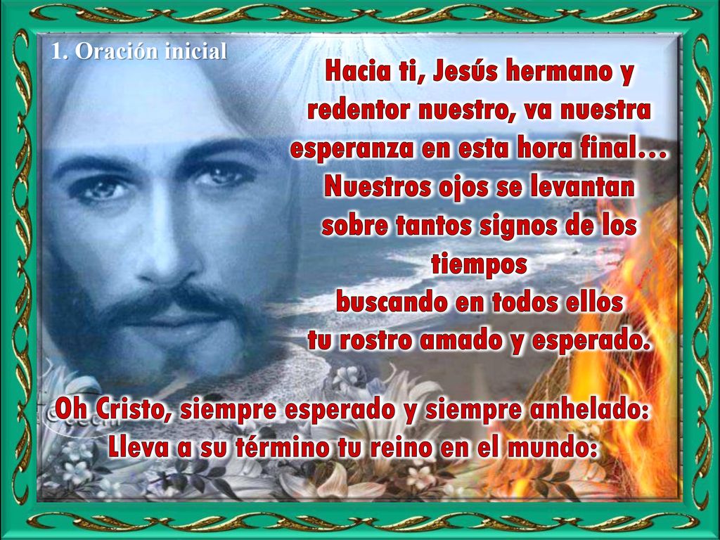 Nuestros ojos se levantan sobre tantos signos de los tiempos