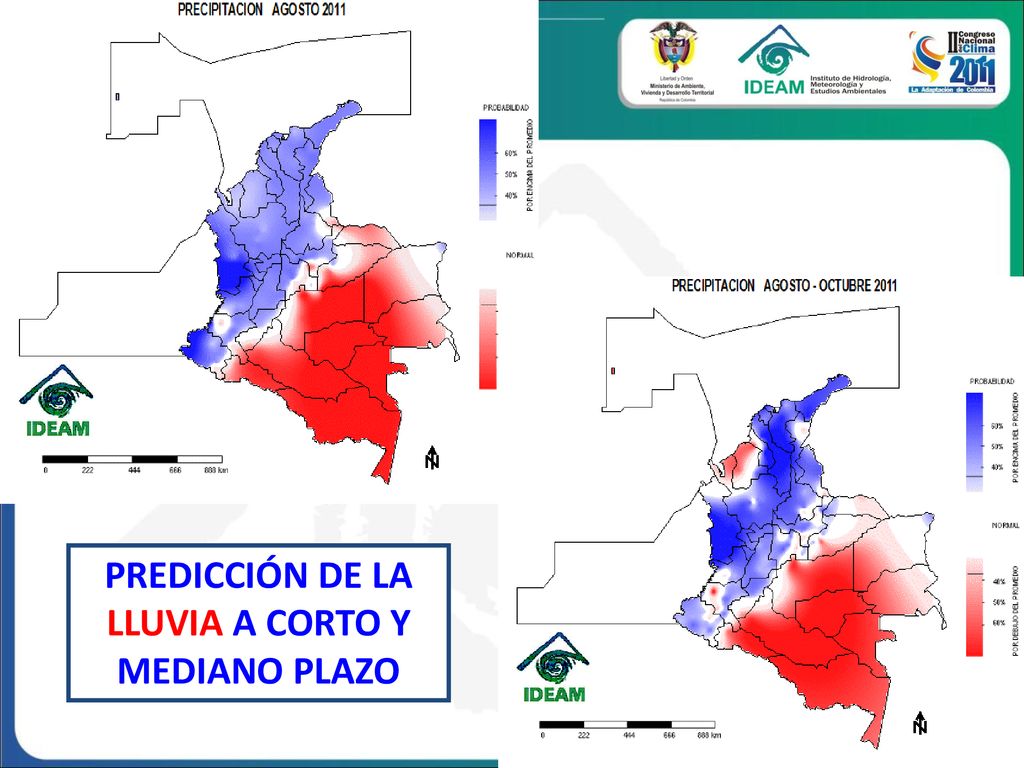 PREDICCIÓN DE LA LLUVIA A CORTO Y MEDIANO PLAZO