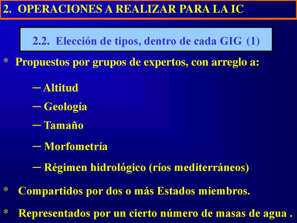 2.2. Elección de tipos, dentro de cada GIG (1)