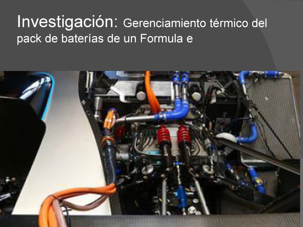 Investigación: Gerenciamiento térmico del pack de baterías de un Formula e