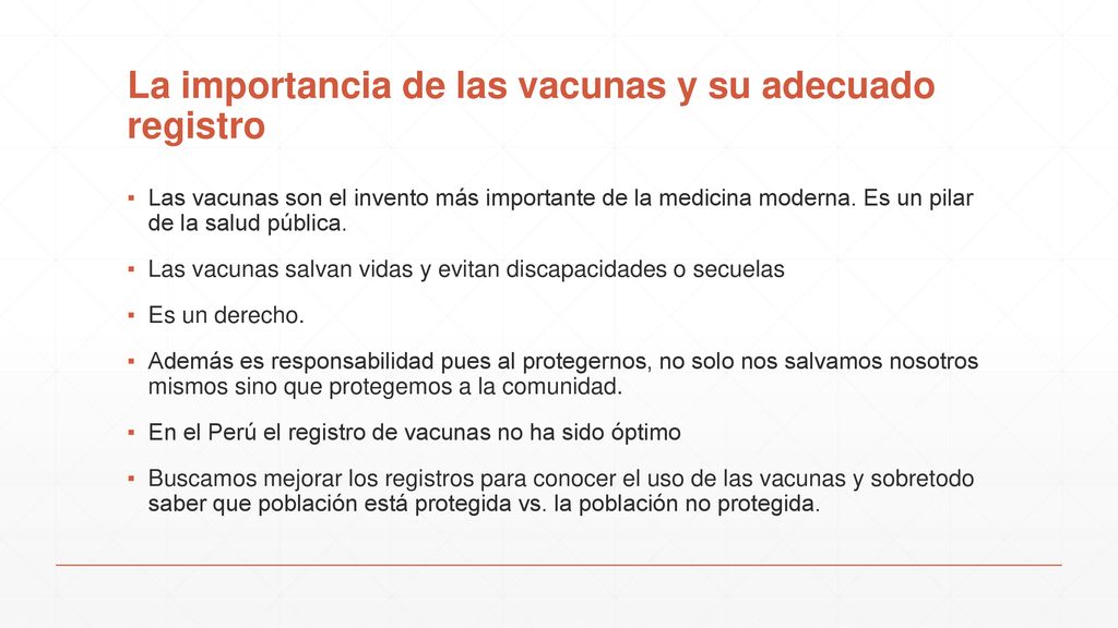 La importancia de las vacunas y su adecuado registro