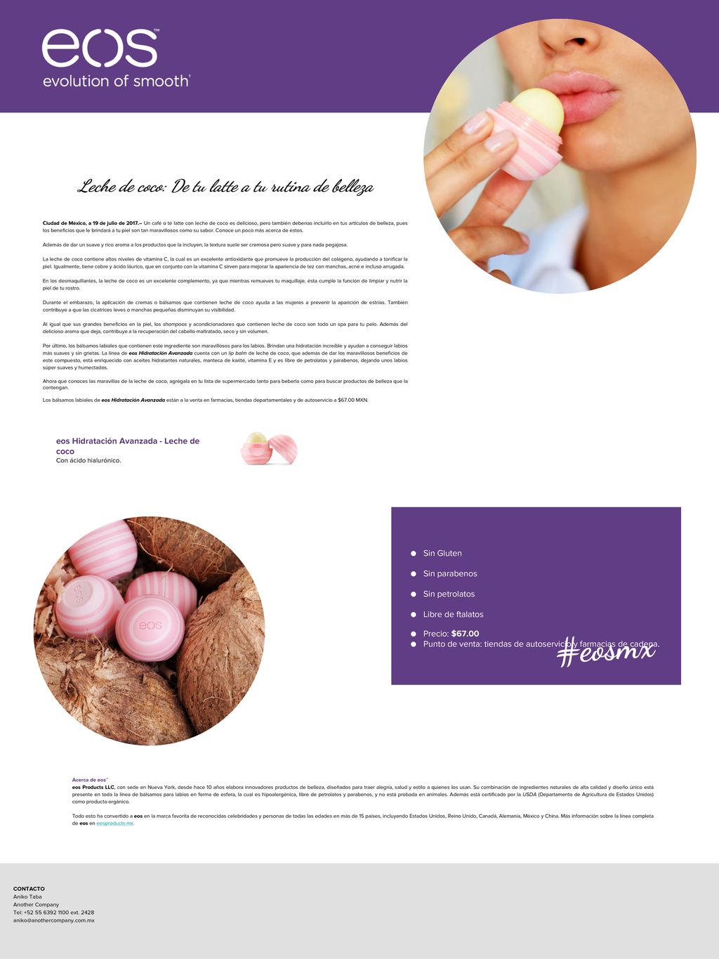 Leche de coco: De tu latte a tu rutina de belleza