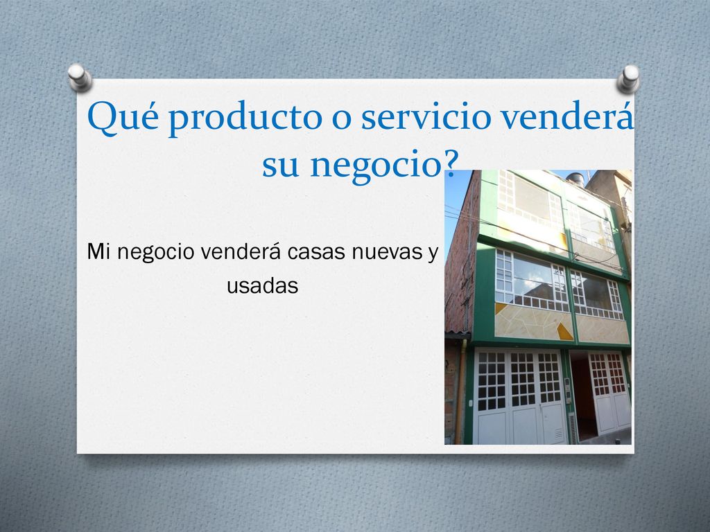 Qué producto o servicio venderá su negocio
