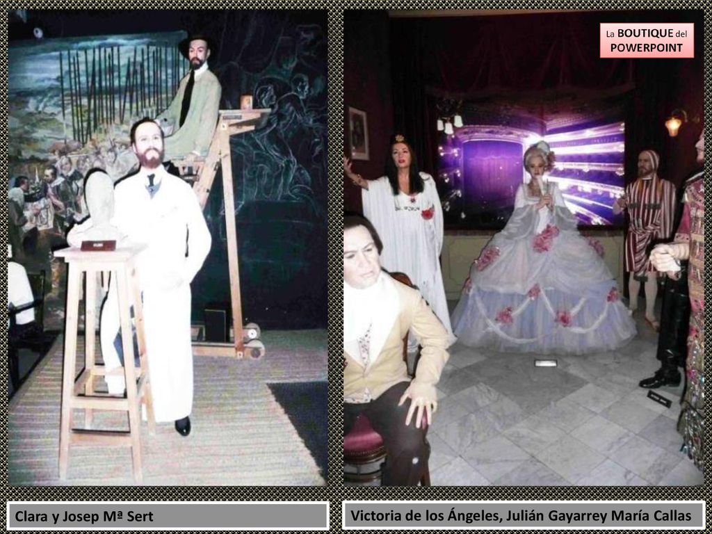 Clara y Josep Mª Sert Victoria de los Ángeles, Julián Gayarrey María Callas