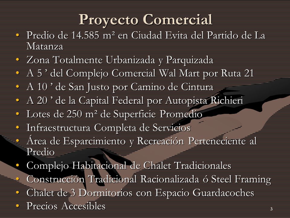 Proyecto Comercial Predio de m² en Ciudad Evita del Partido de La Matanza. Zona Totalmente Urbanizada y Parquizada.