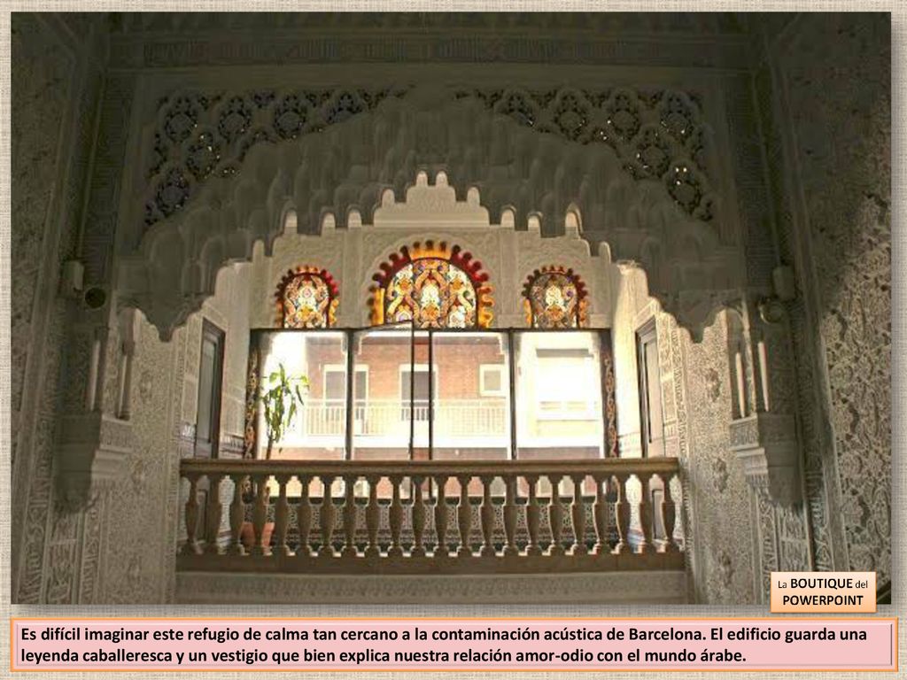 Es difícil imaginar este refugio de calma tan cercano a la contaminación acústica de Barcelona.