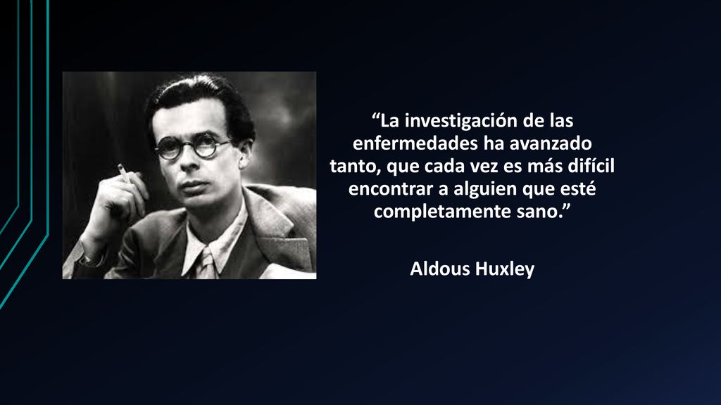 La investigación de las enfermedades ha avanzado tanto, que cada vez es más difícil encontrar a alguien que esté completamente sano.