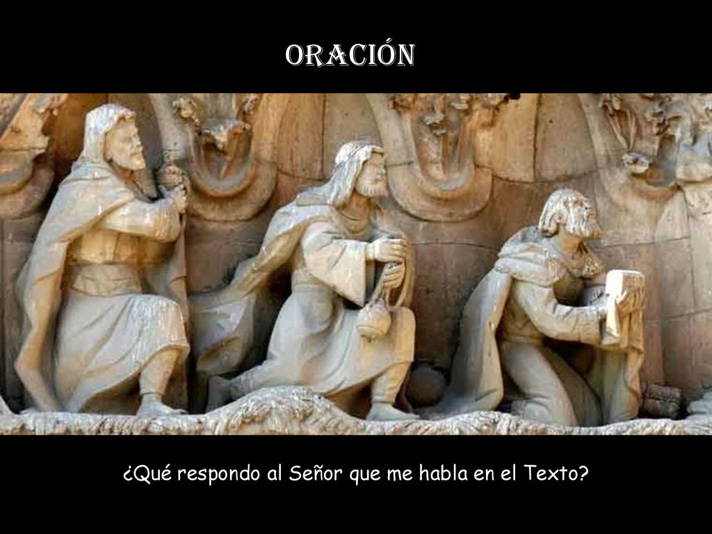 ¿Qué respondo al Señor que me habla en el Texto