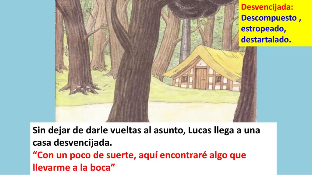 Con un poco de suerte, aquí encontraré algo que llevarme a la boca
