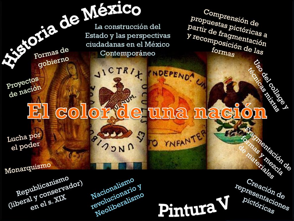 Historia de México El color de una nación Pintura V