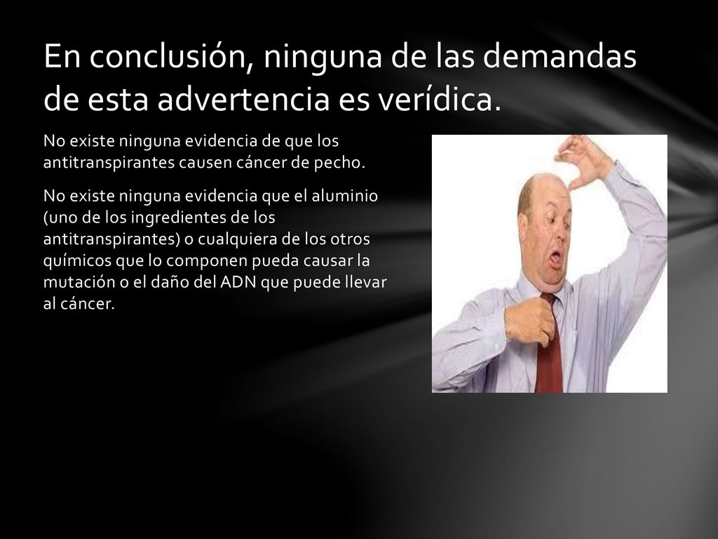 En conclusión, ninguna de las demandas de esta advertencia es verídica.