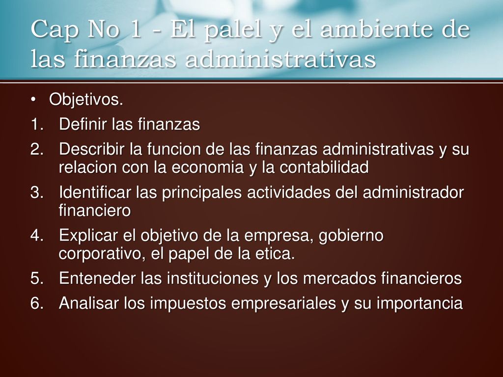 Lic. José Mario Ocampo Santos – Finanzas I - ppt descargar