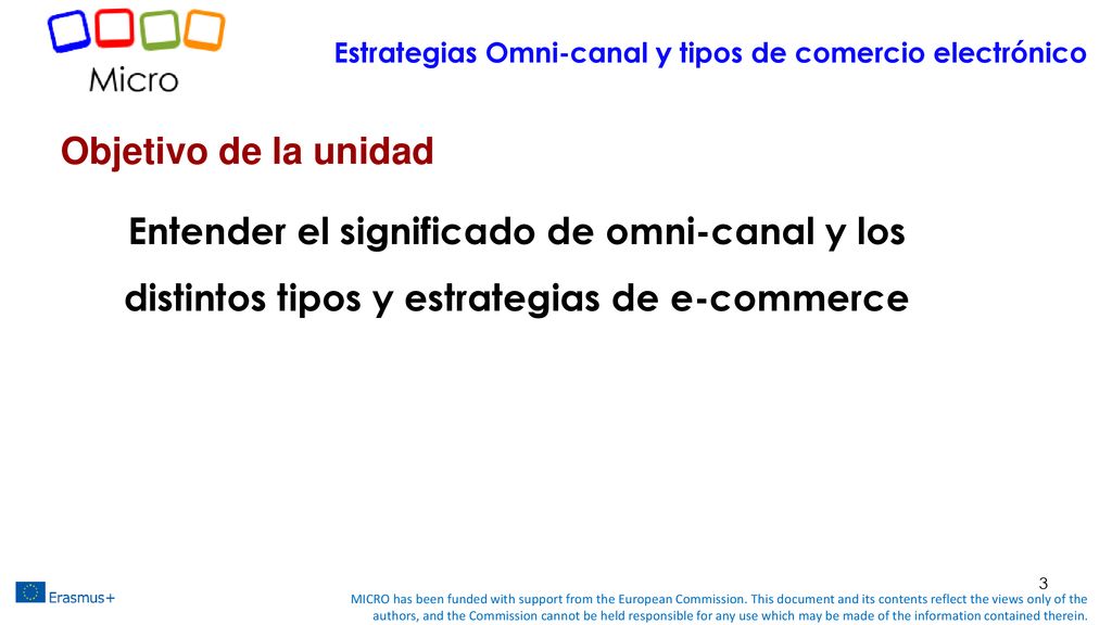 Estrategias Omni-canal y tipos de comercio electrónico