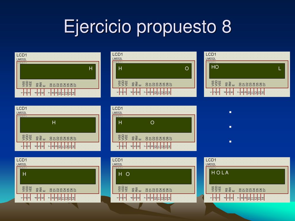 Ejercicio propuesto 8 H H O HO L . H H O H H O H O L A