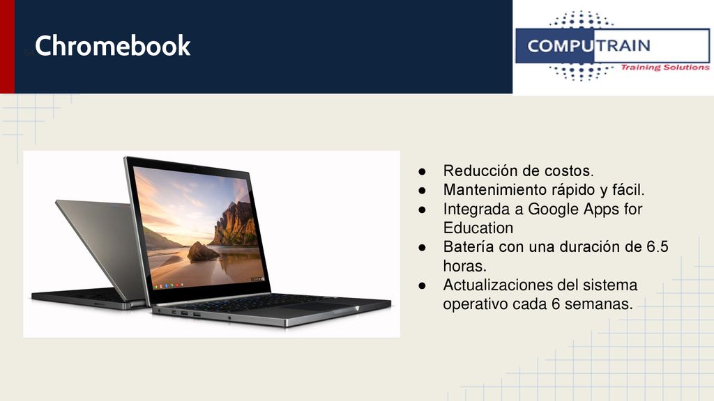 Mantenimiento rápido y fácil. Integrada a Google Apps for Education