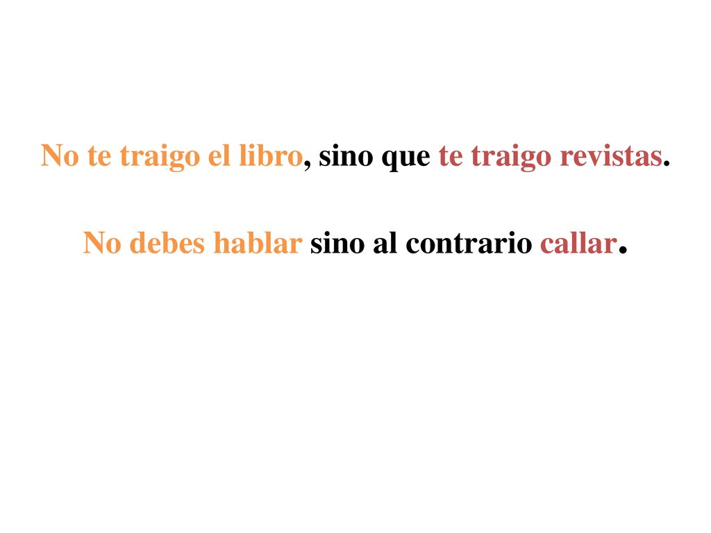 No te traigo el libro, sino que te traigo revistas