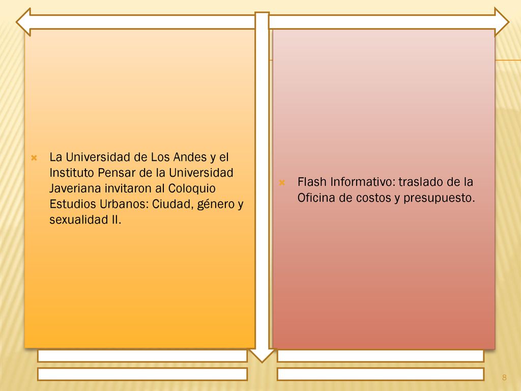 La Universidad de Los Andes y el Instituto Pensar de la Universidad Javeriana invitaron al Coloquio Estudios Urbanos: Ciudad, género y sexualidad II.
