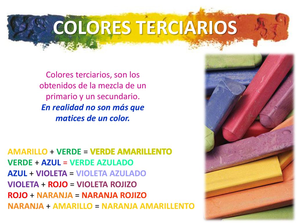 En realidad no son más que matices de un color.