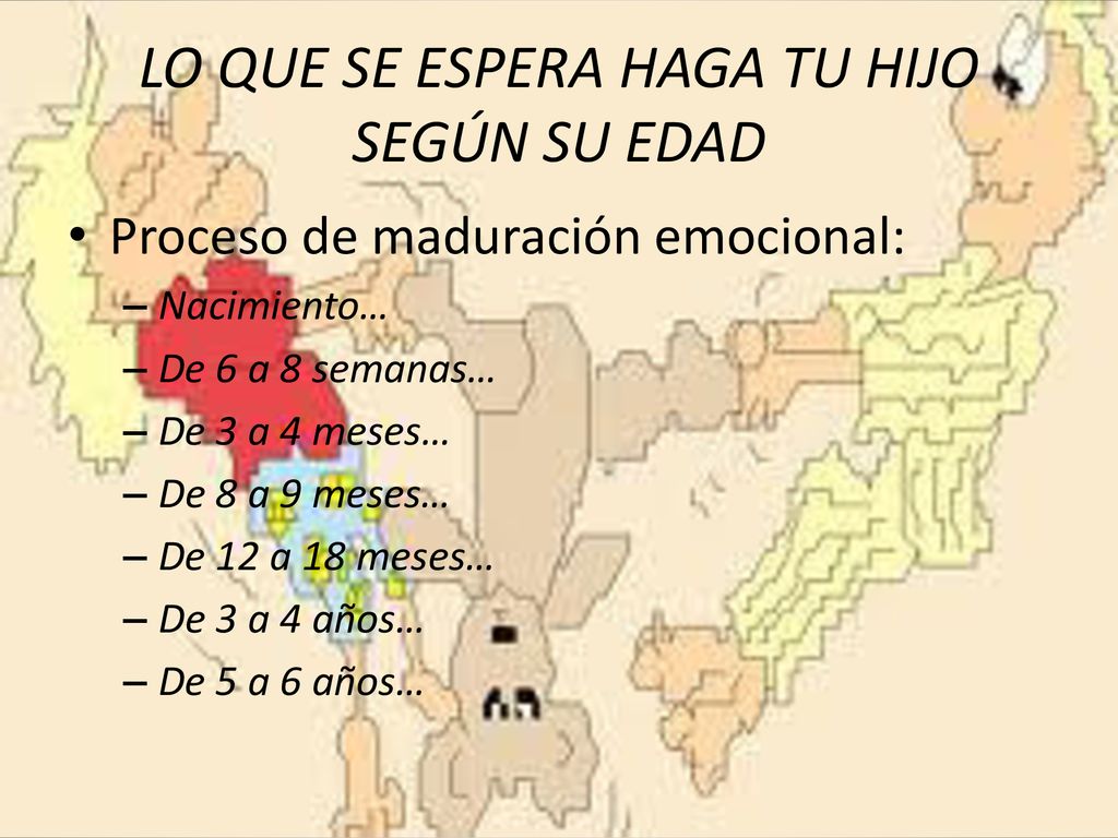 LO QUE SE ESPERA HAGA TU HIJO SEGÚN SU EDAD
