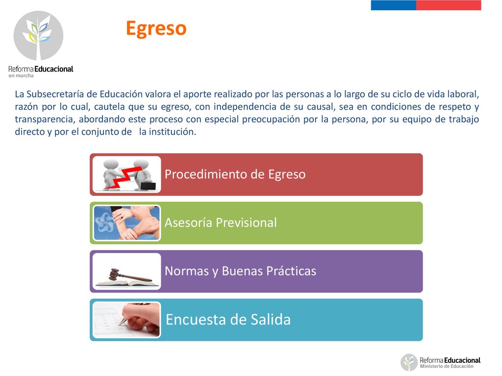 Egreso Encuesta de Salida Procedimiento de Egreso Asesoría Previsional