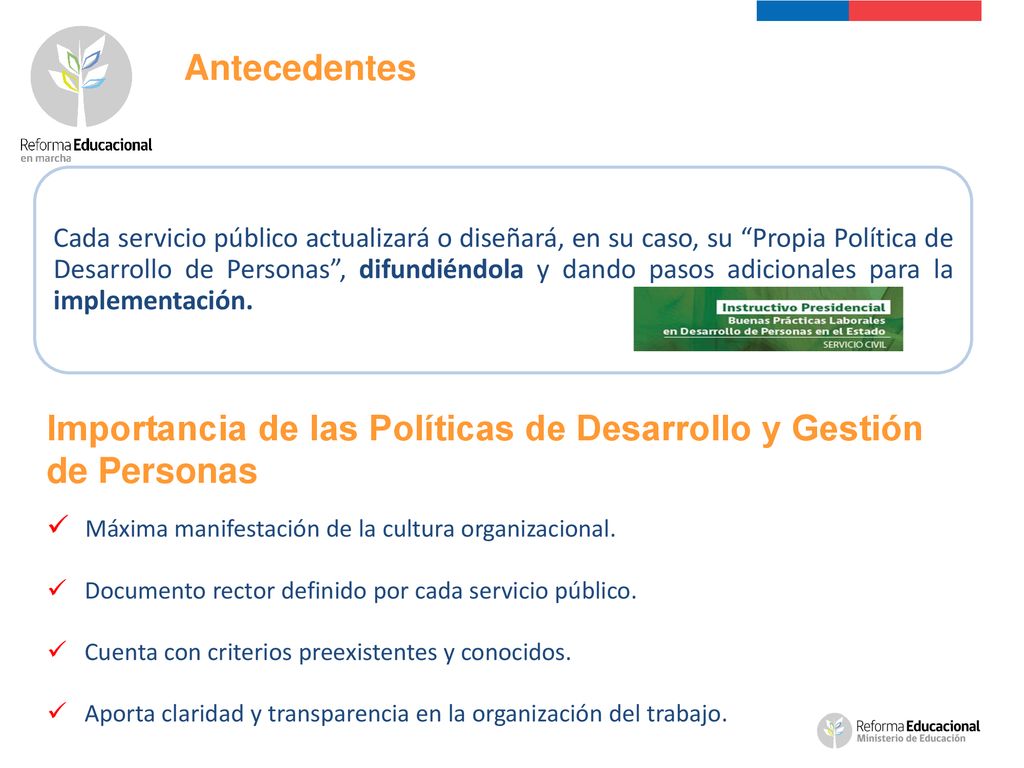 Importancia de las Políticas de Desarrollo y Gestión de Personas