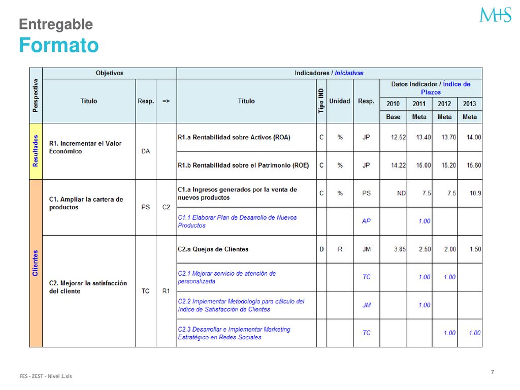 Entregable Formato 7 FES - ZEST - Nivel 1.xls