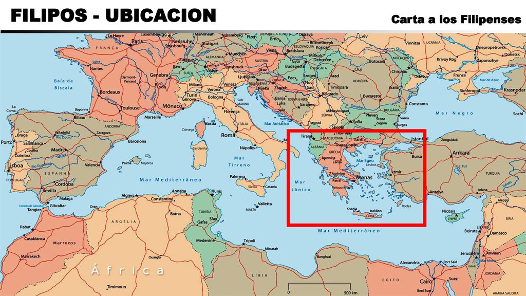 CARTA A LOS ROMANOS FILIPOS - UBICACION Carta a los Filipenses