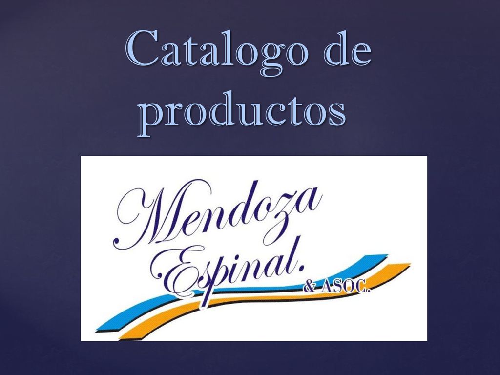 Catalogo de productos