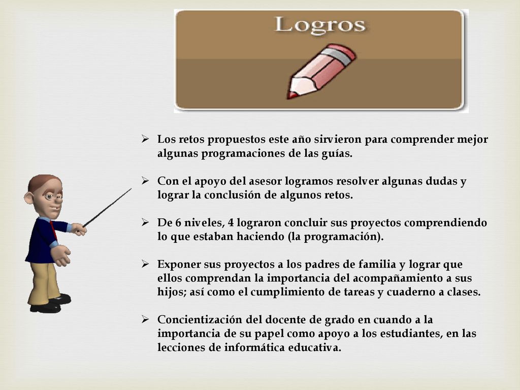 Los retos propuestos este año sirvieron para comprender mejor algunas programaciones de las guías.