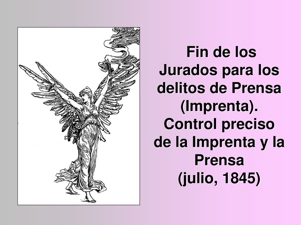 Fin de los Jurados para los delitos de Prensa (Imprenta)