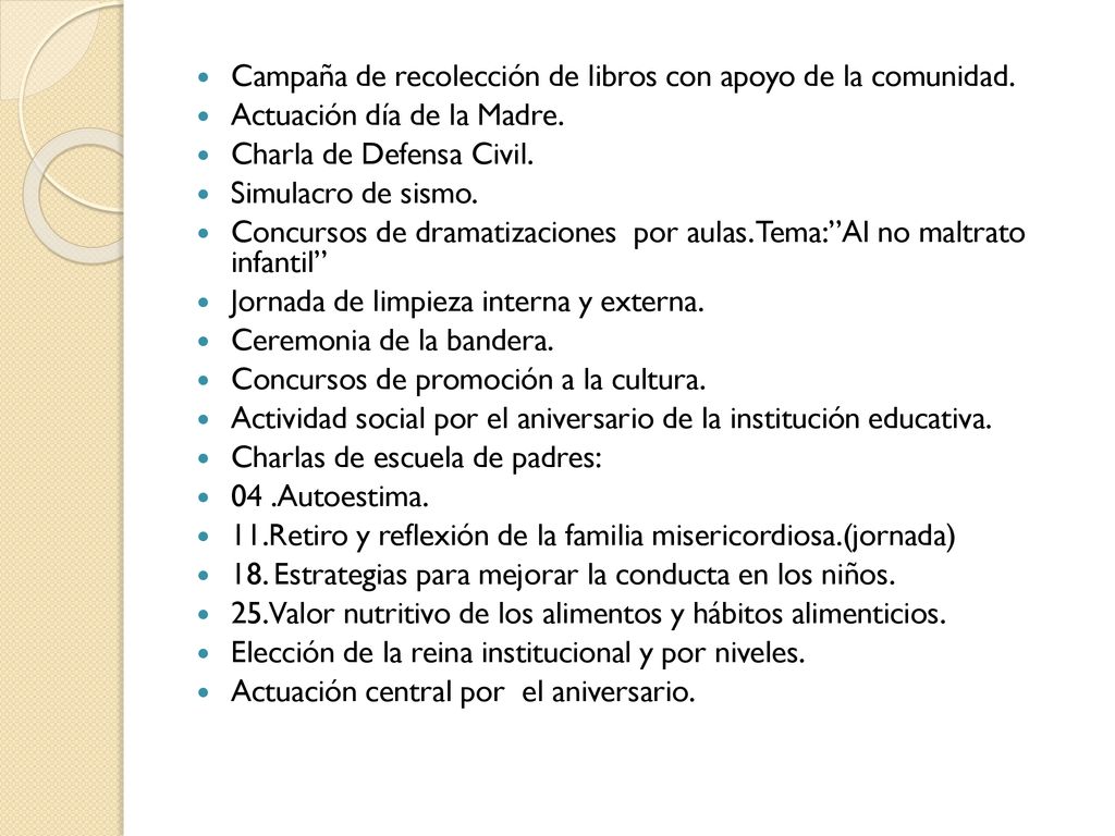 Campaña de recolección de libros con apoyo de la comunidad.
